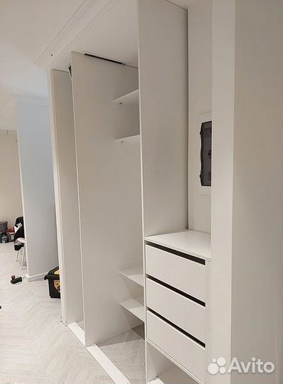 Встроенный шкаф в спальню гардеробные