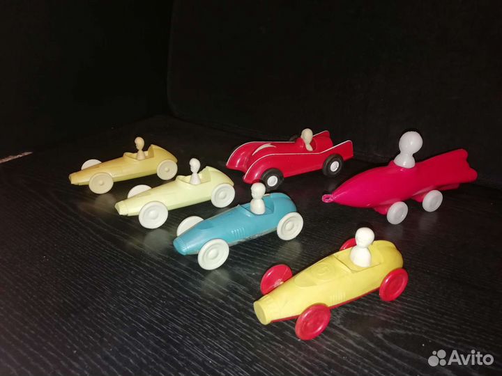 Гоночные машинки СССР игрушки 60е-70е