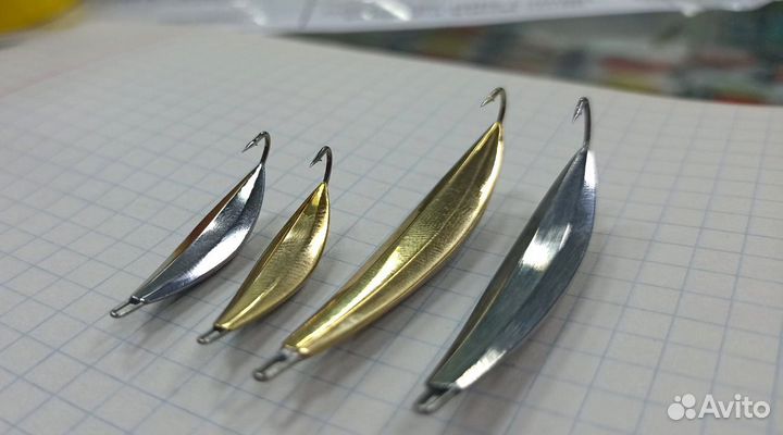 Блесна зимняя ручной работы