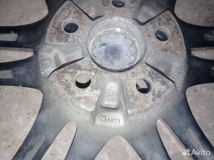 Диски литые subaru 15 радиус