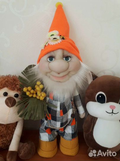 Гномы интерьерные, ручная работа