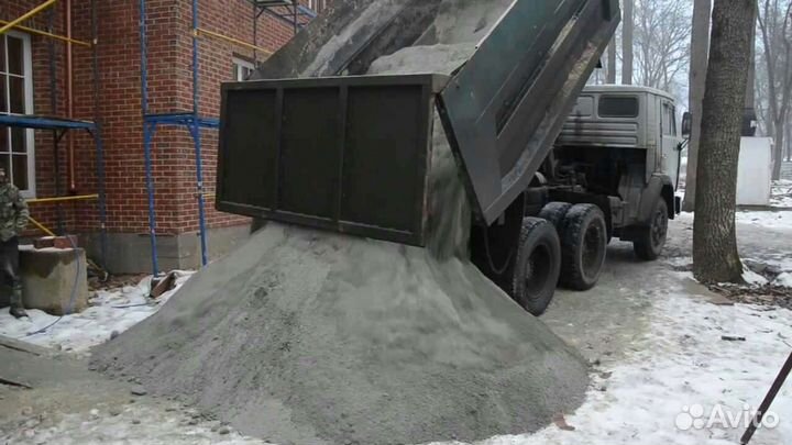 Песок щебень отсев