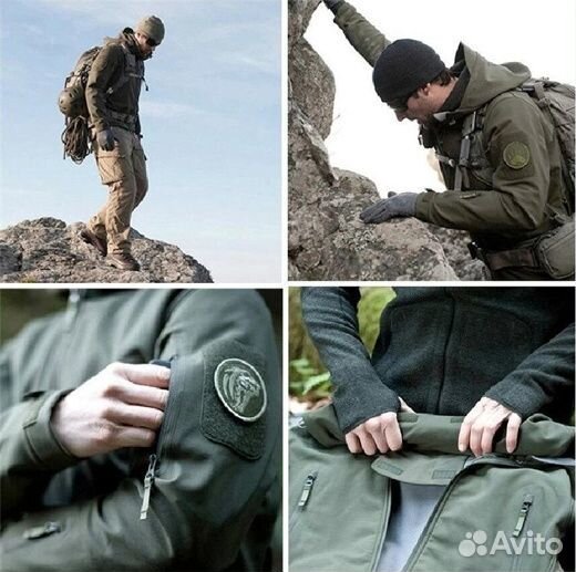 Демисезонная куртка «Softshell». Мультикам