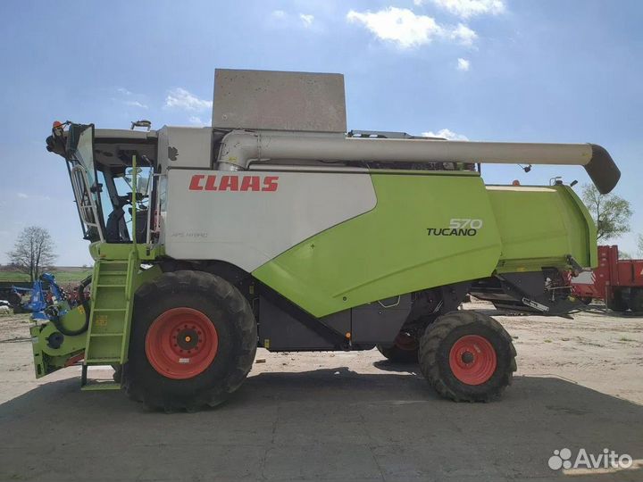 Комбайн Claas Tucano, 2015