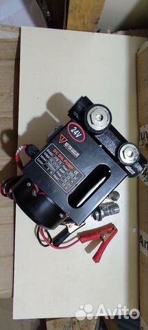 Насос для перекачки топлива помповый 24v 70л/мин