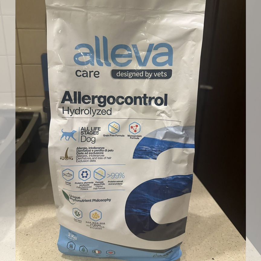 Корм Alleva Allergocontrol Hydrolyzed