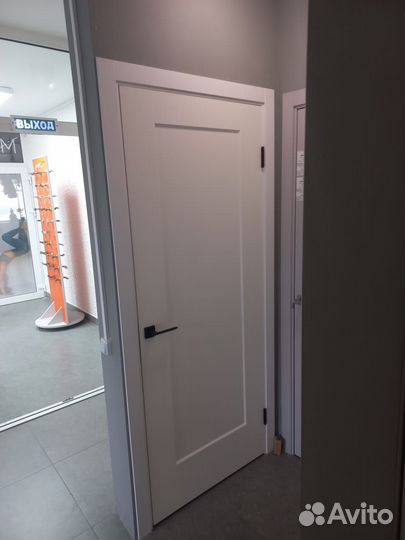 Двери межкомнатные белая эмаль