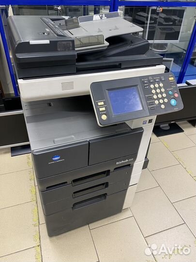 Мфу A3/А4 чб Konica Minolta bizhub 222 Гарантия