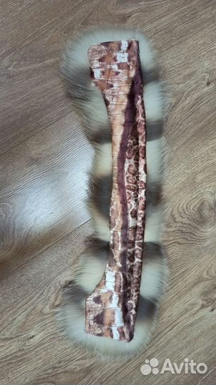 Шапка норковая с воротником