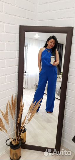 Брючный летний комбинезон