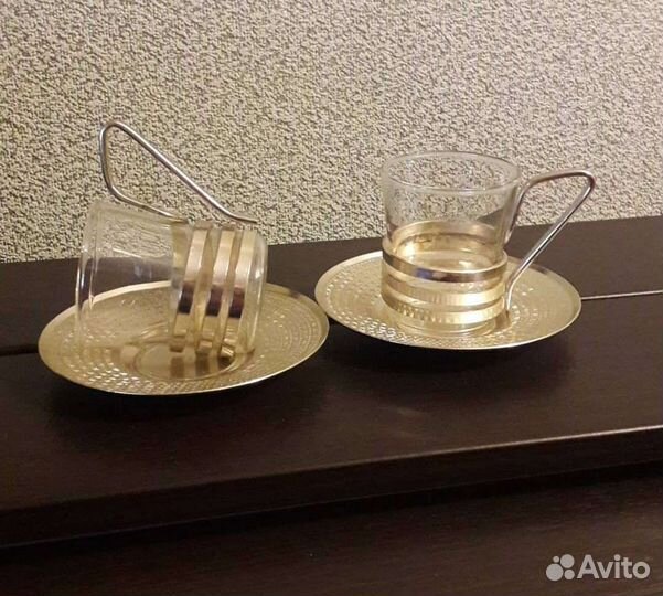 Набор кофейной посуды б/у