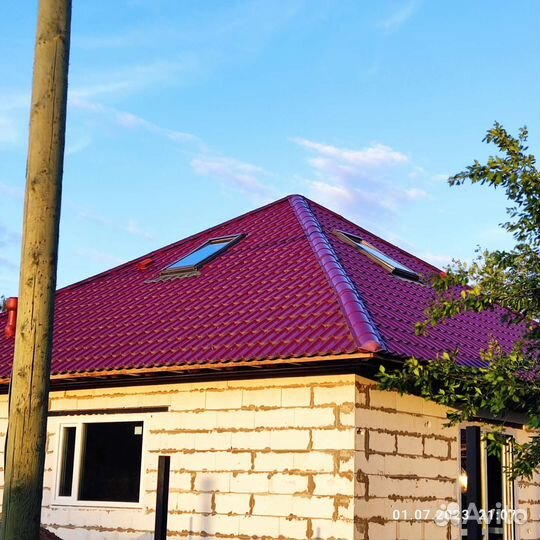 Монтаж мансардных окон