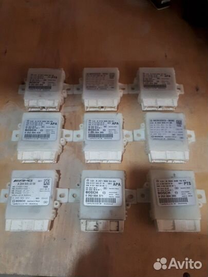 Блок парктроников А 204 900 32 08 мерседес 204