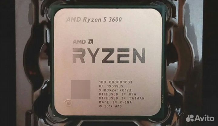 Процессор AMD Ryzen 5 3600
