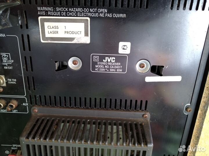 Музыкальный центр JVC CA-D401T