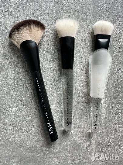 Кисти для макияжа Smashbox, Mac, Shiseido