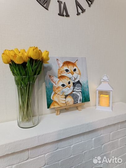 Картина акрилом 