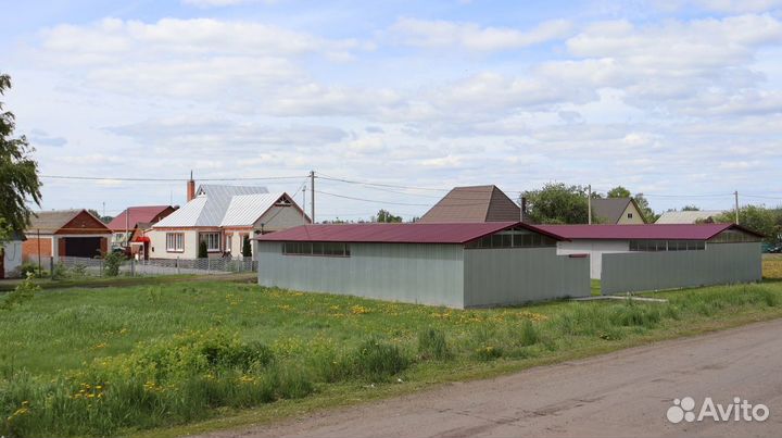 Металлобаза с домом