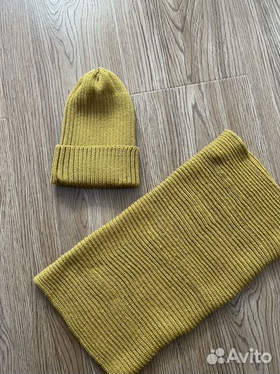 Шапка тыковка и снуд