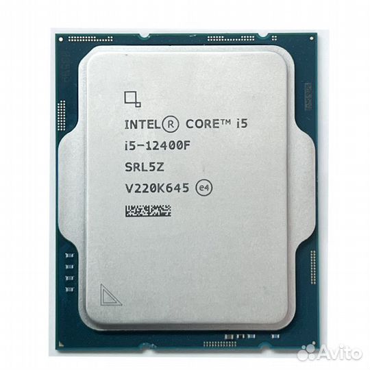 Новый intel i5 12400F OEM