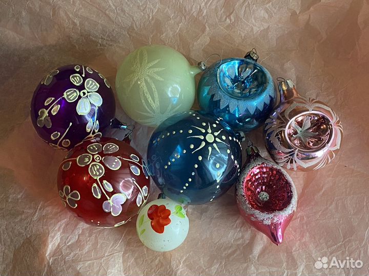 Ёлочные игрушки СССР