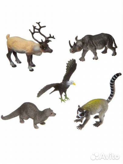 Новый набор фигурок животных