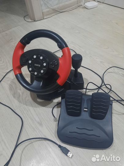 Игровой руль eracer с эффектом интерактивной вибр