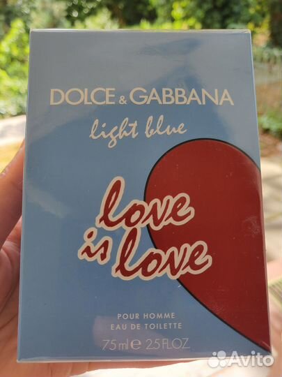 Dolce Gabbana Light blue Love is Love