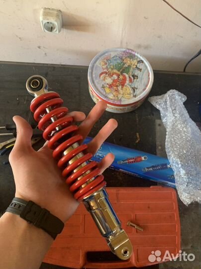 Амортизатор 26см на мопед/скутер