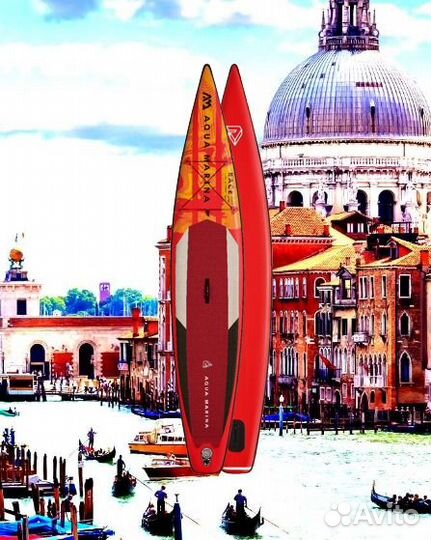 SUP-доска надувная aqua marina race 12'6' S22