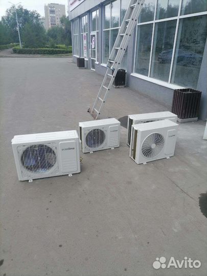 Установка кондиционеров закладка трассы