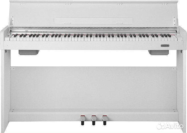 Цифровое пианино Nux WK-310-White стойка, педали