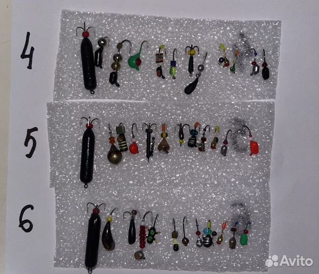 Набор вольфрамовых мормышек