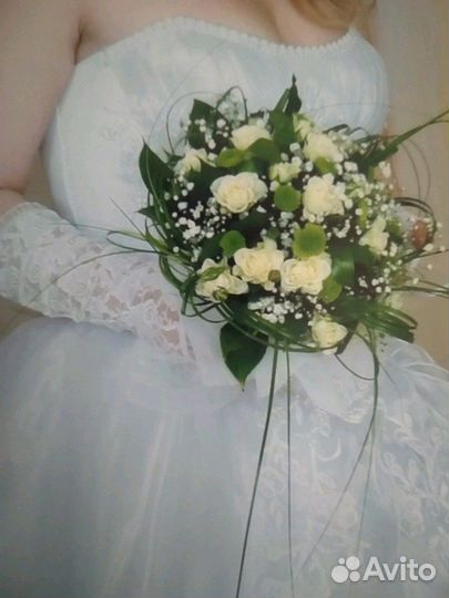 Свадебное платье 44 р