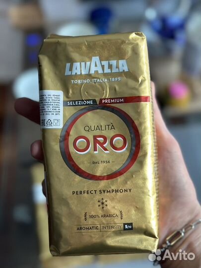 Кофе в зернах lavazza oro 250 гр