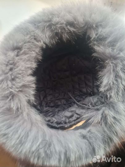 Шапка женская песец