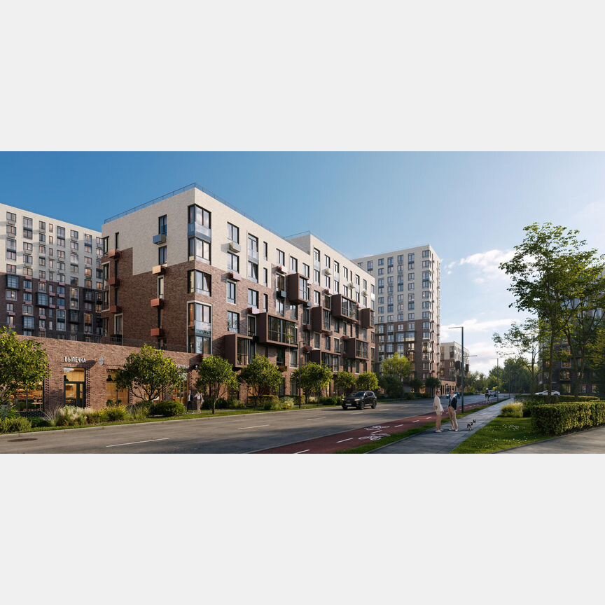 2-к. квартира, 60,1 м², 4/12 эт.