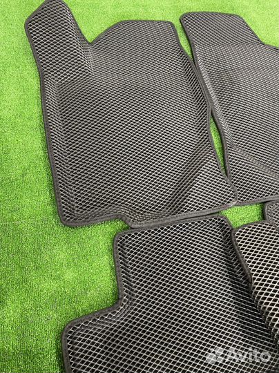 Коврики 5D 3D Ева Эва EVA Лада гранта c бортиками