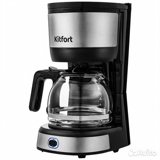 Кофеварка капельная Kitfort KT-730, Чёрный
