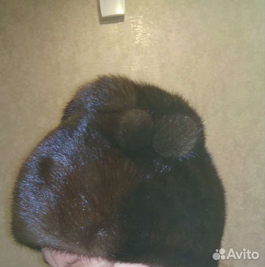 Шапка норковая женская