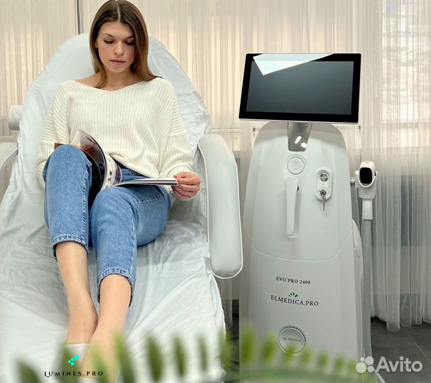 Диодный лазер для эпиляции люминес Макс Ван 1200вт