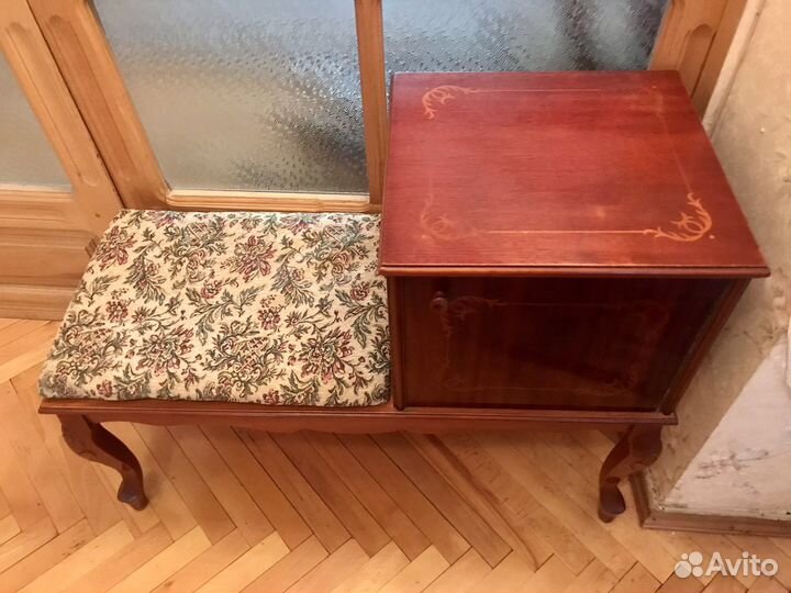 Тумба - банкетка в прихожую, Румыния, винтаж