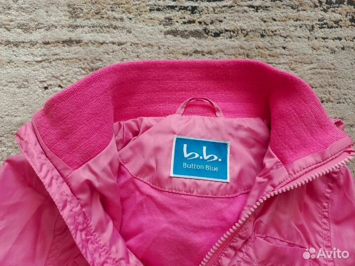 Ветровка button blue 116