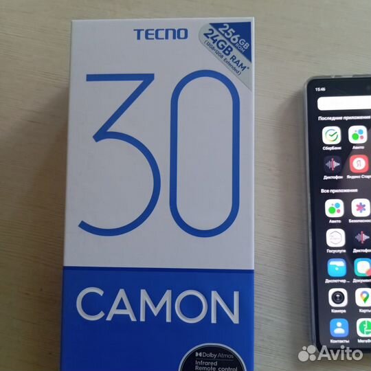 TECNO Camon 30, 12/256 ГБ