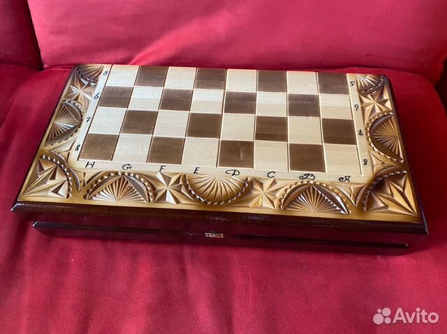 Шахматы- нарды деревянные ручная подарочные объявление продам