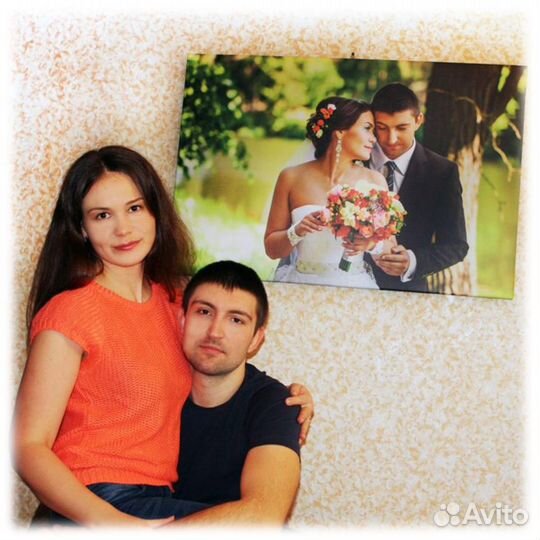 Ваша фотография на ярком холсте в Таганрог