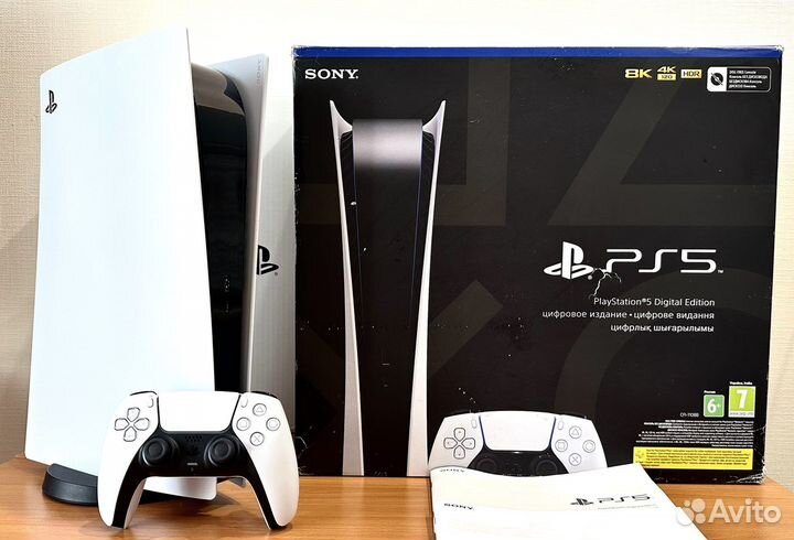 Sony PS5 Как новая/На гарантии/Куча игр