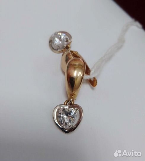 Золотые серьги проба 585 Арт.004173690123