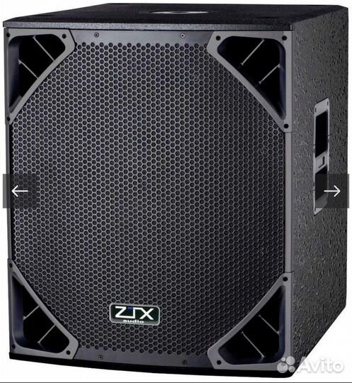Активный subwoofer ztx vx118as