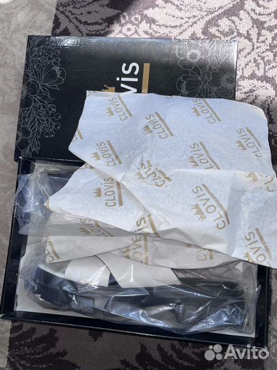 Сабо босоножки на платформе (натуральная кожа)